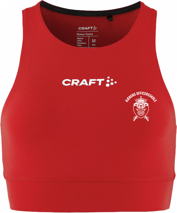 Craft - Ho Crop Top Women - Bright Red